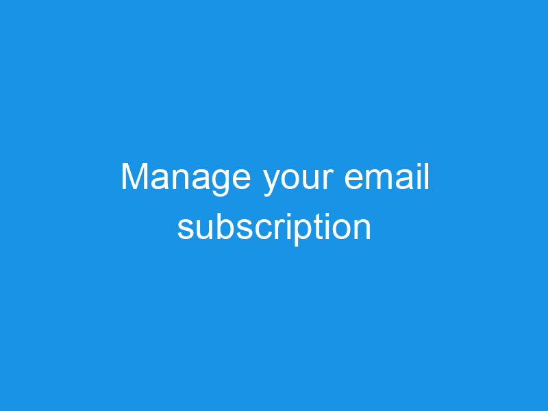 Tarleton Email Manage your email subscription - Tarleton Group Practice